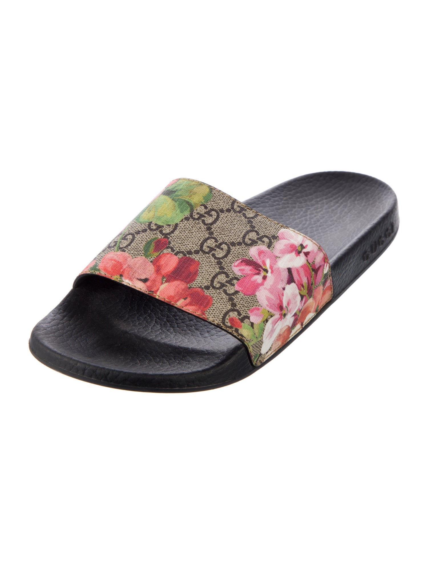 Gucci GG Supreme Canvas Slides