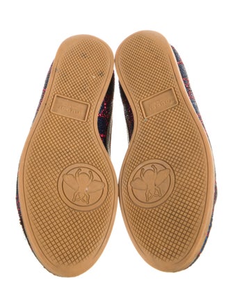 Gucci Web Accent Printed Sneakers
