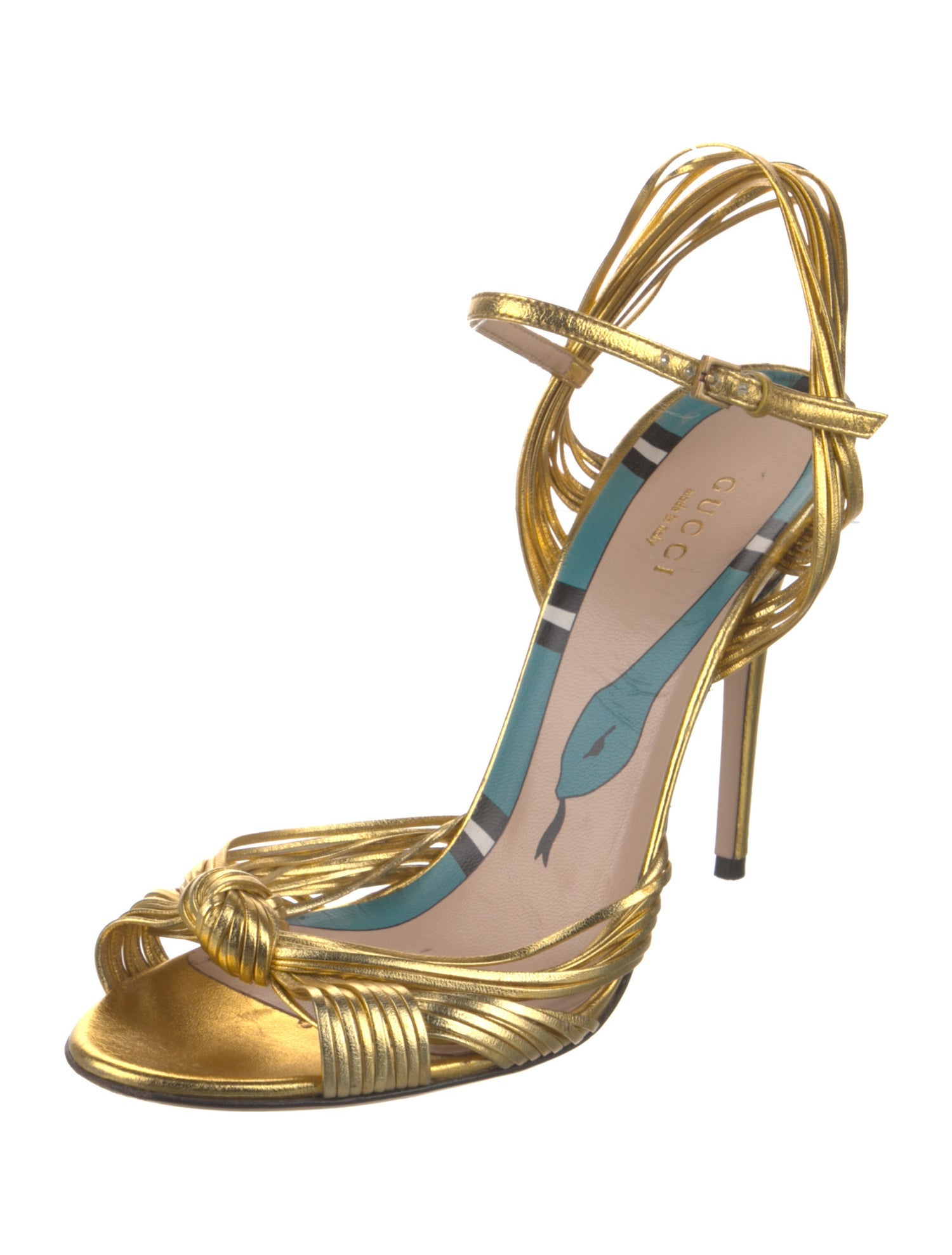 Gucci Allie Kingsnake Sandals