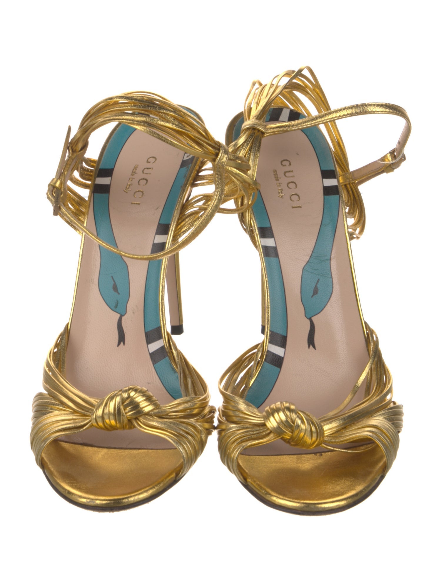 Gucci Allie Kingsnake Sandals