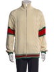 Gucci Wool Colorblock Pattern Cardigan