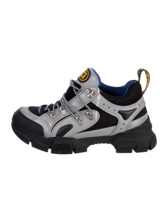 Gucci Mesh Colorblock Pattern Chunky Sneakers