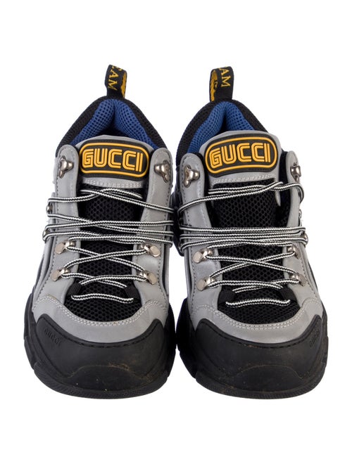 Gucci Mesh Colorblock Pattern Chunky Sneakers