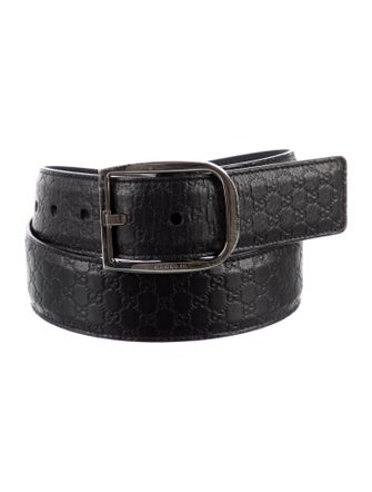 Gucci Microguccissima Pattern Leather Waist Belt