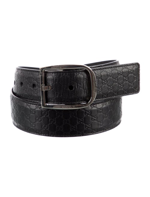 Gucci Microguccissima Pattern Leather Waist Belt