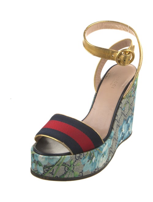 Gucci GG Supreme Leather Sandals