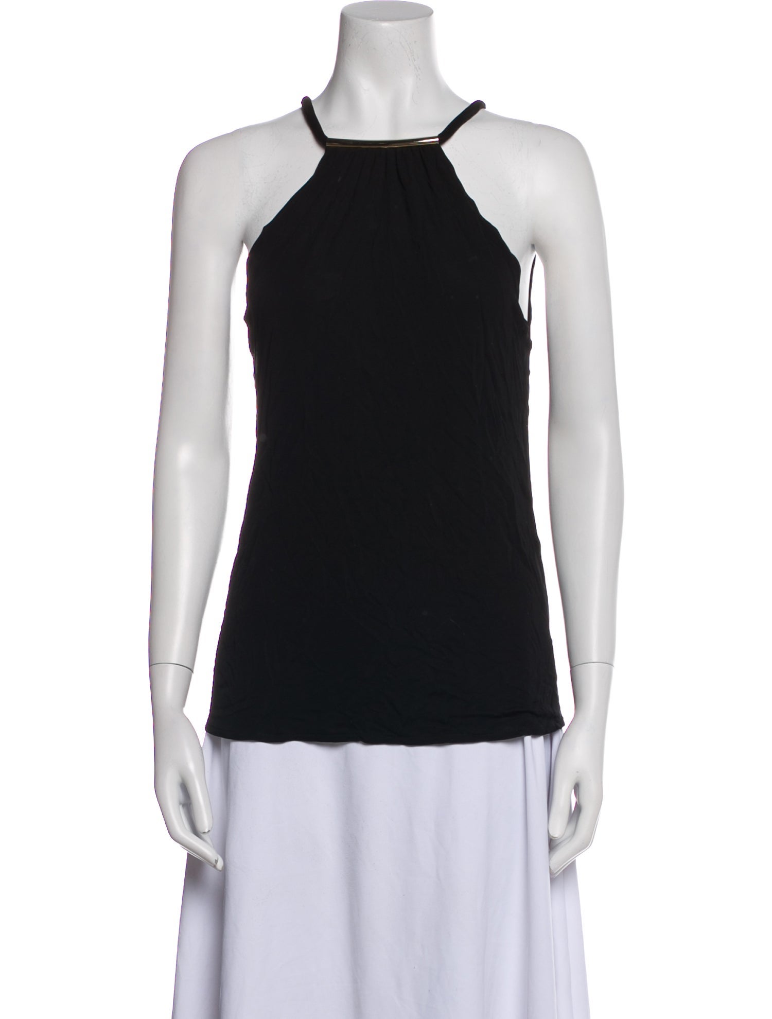 Gucci Square Neckline Sleeveless Top
