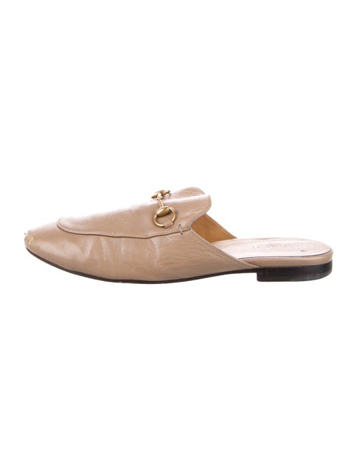 Gucci Horsebit Accent Leather Mules