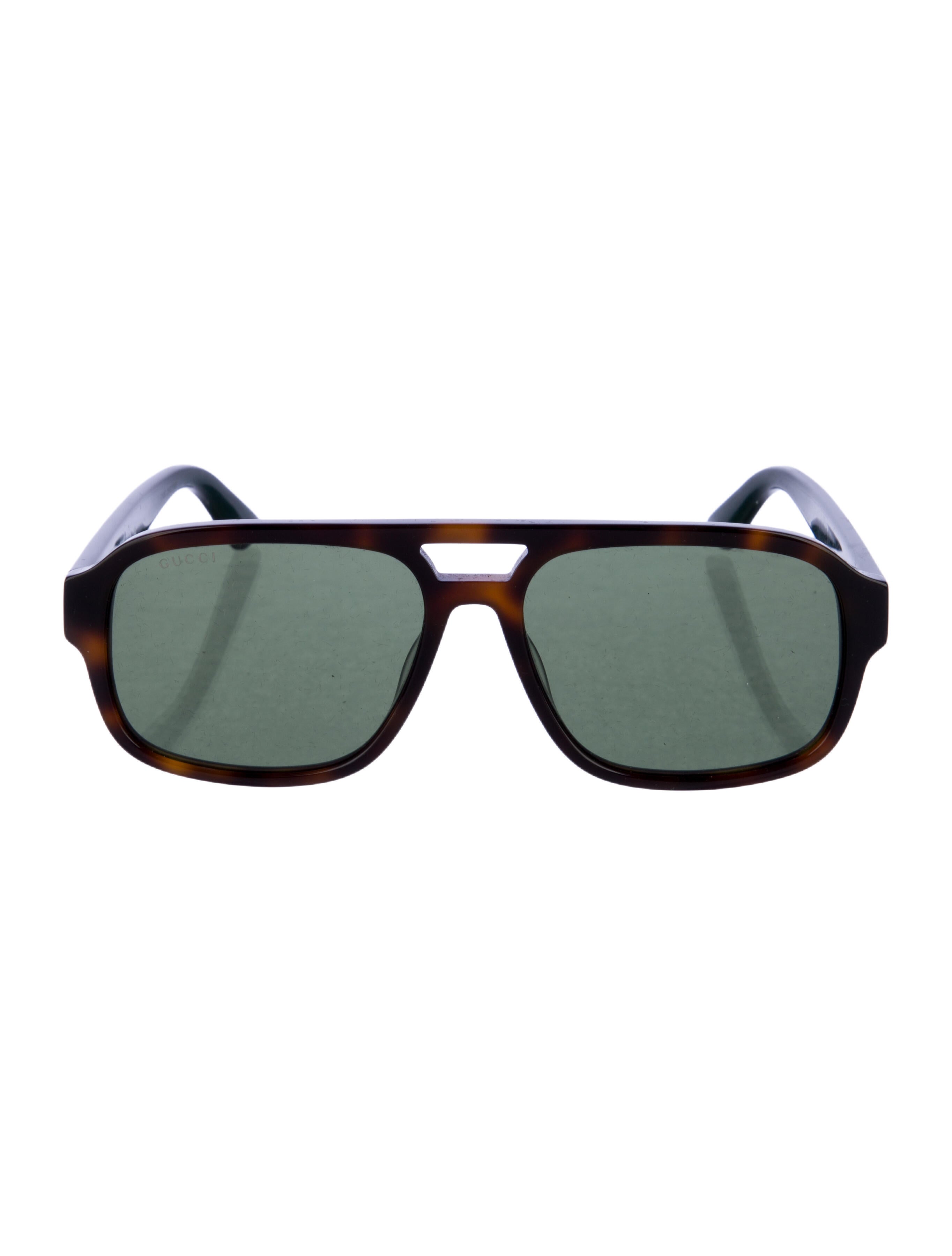 Gucci Bee Accent Square Sunglasses