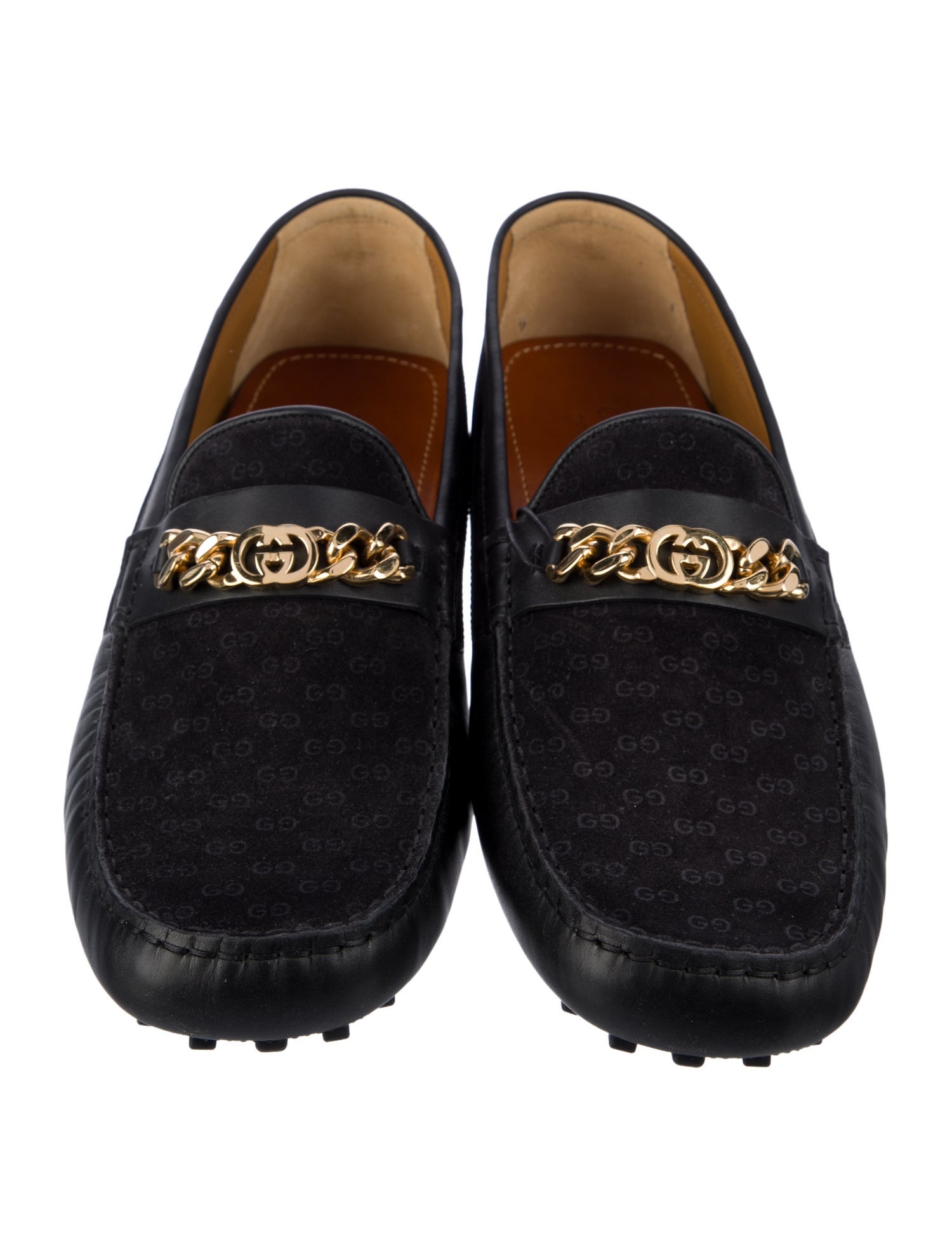 Gucci Horsebit Accent Suede Drivers