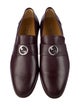 Gucci GG Logo Leather Dress Loafers