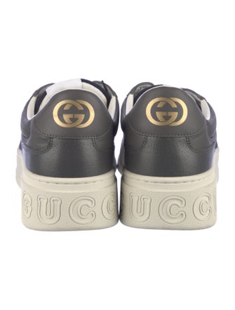 Gucci GG Nylon Leather Sneakers