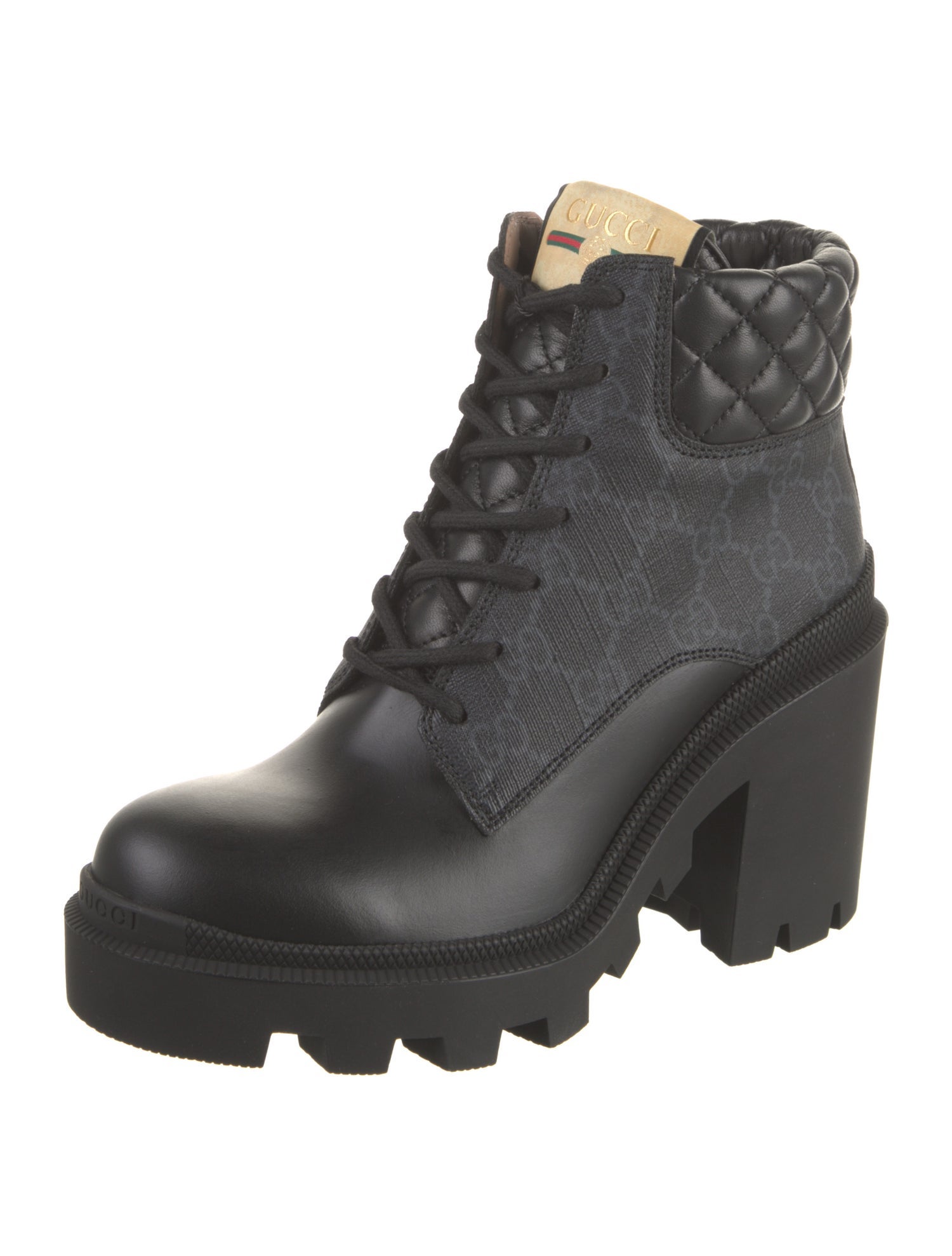 Gucci Combat Boots