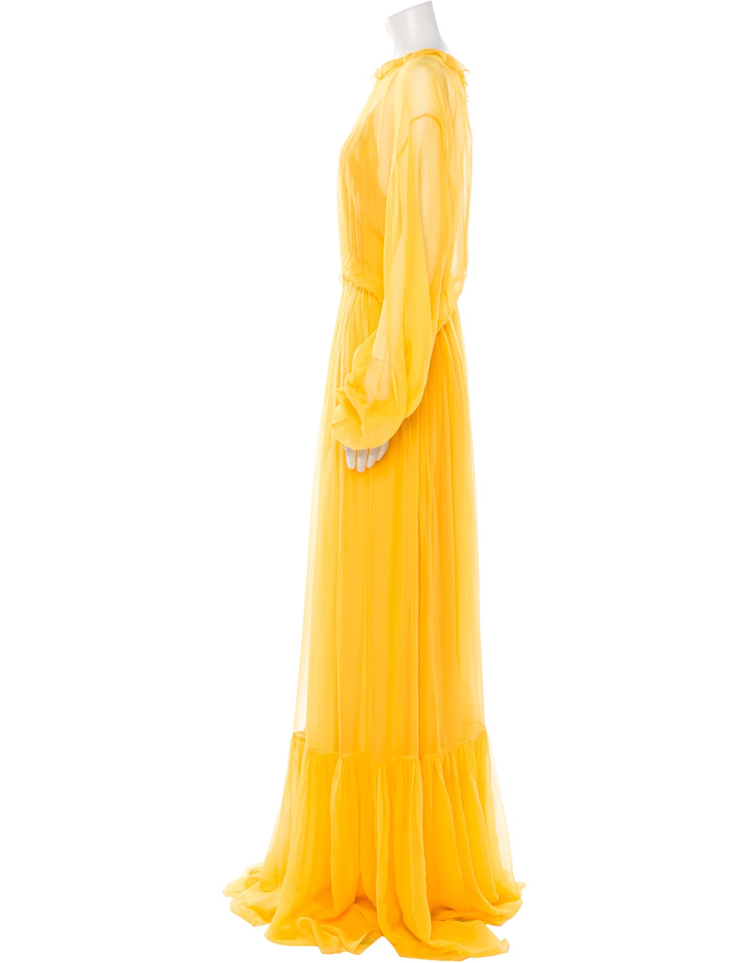 Gucci Silk Long Dress