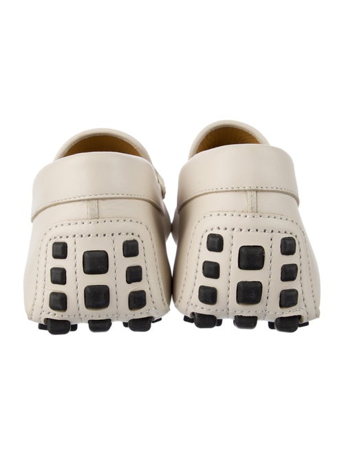 Gucci Interlocking G Logo Leather Drivers