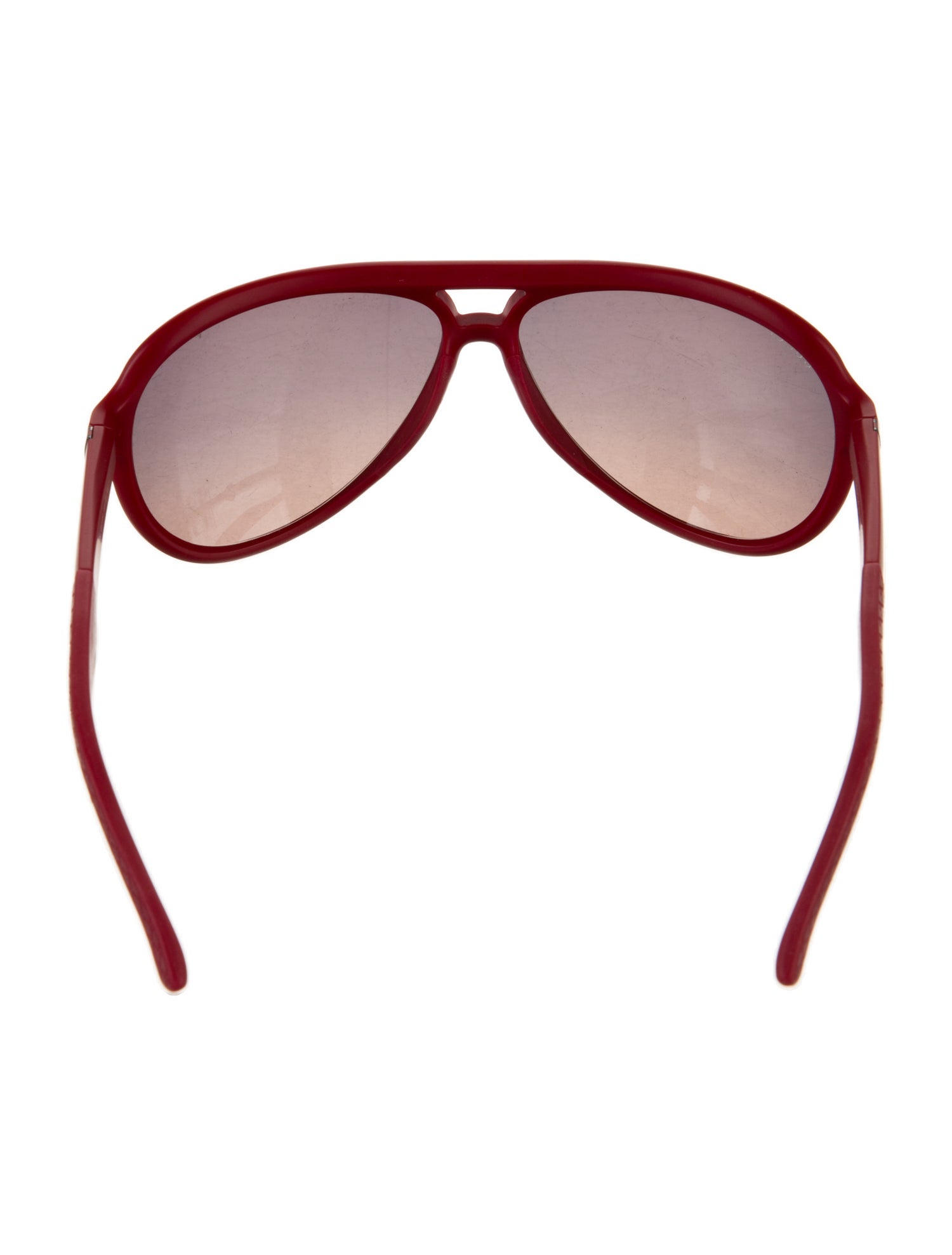 Gucci Web Accent Aviator Sunglasses