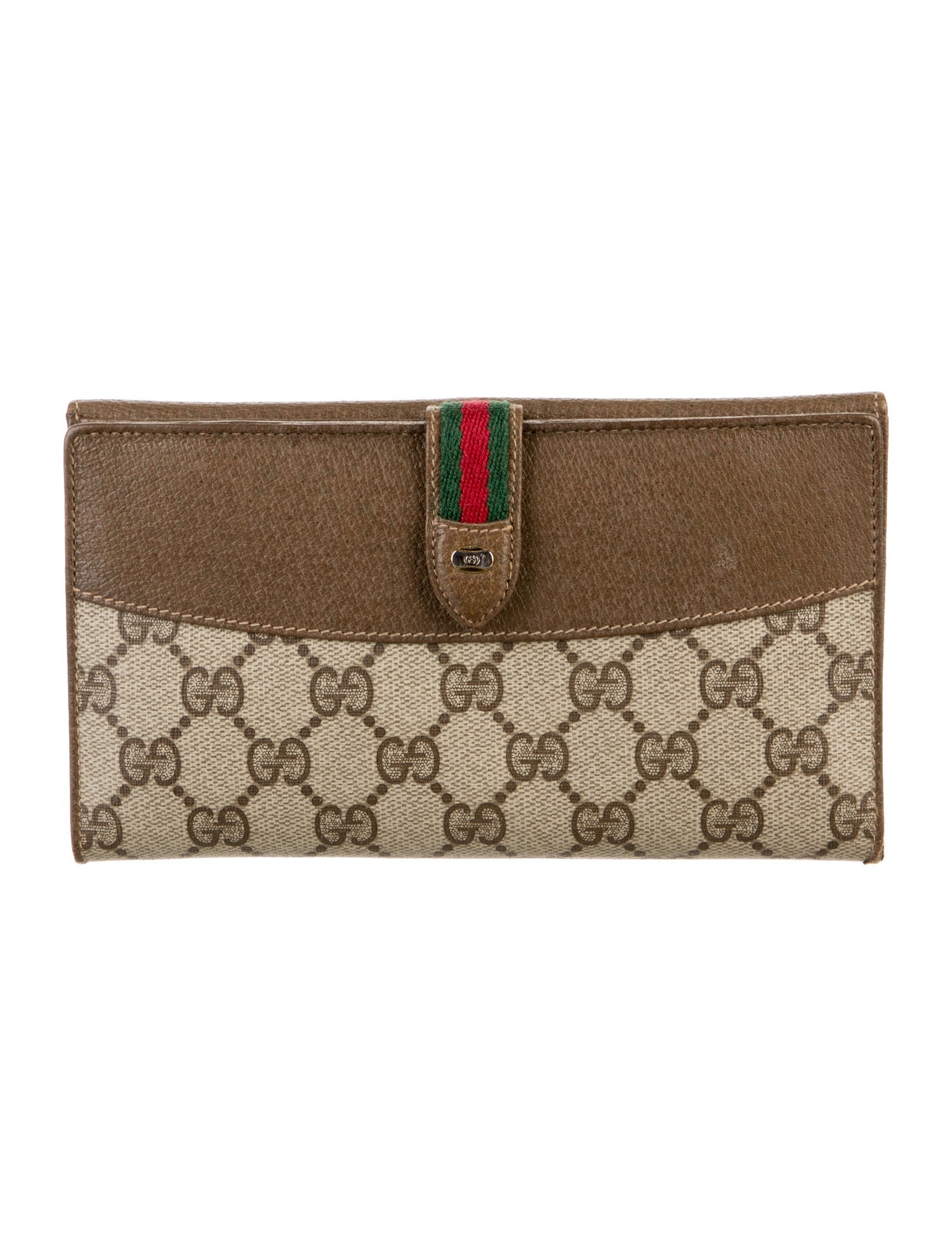Gucci Vintage GG Supreme French Purse
