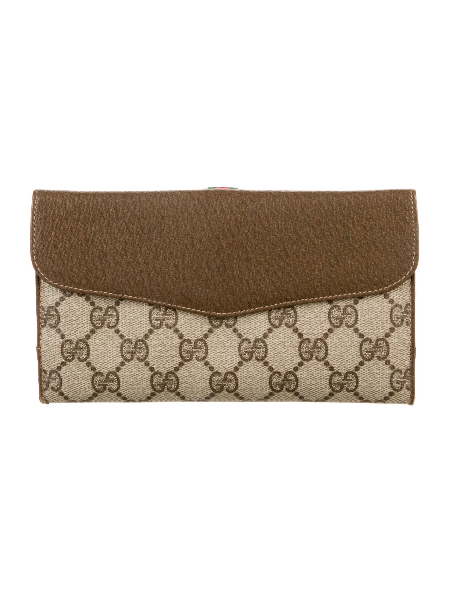 Gucci Vintage GG Supreme French Purse