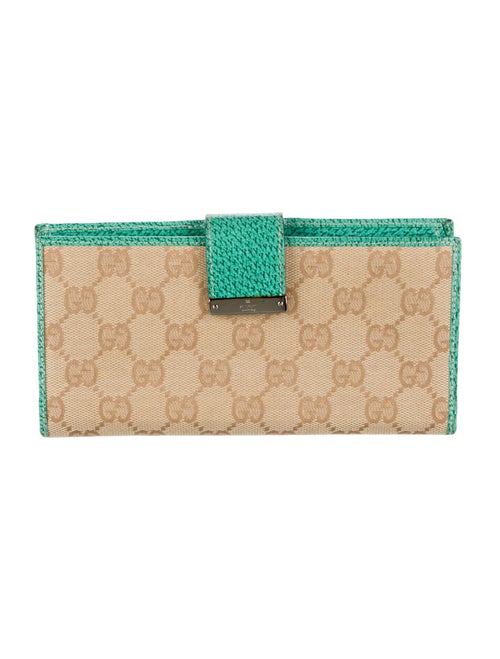 Gucci GG Canvas Canvas Continental Wallet
