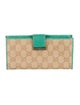Gucci GG Canvas Canvas Continental Wallet