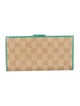 Gucci GG Canvas Canvas Continental Wallet