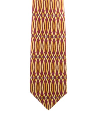 Gucci Pattern Print Tie