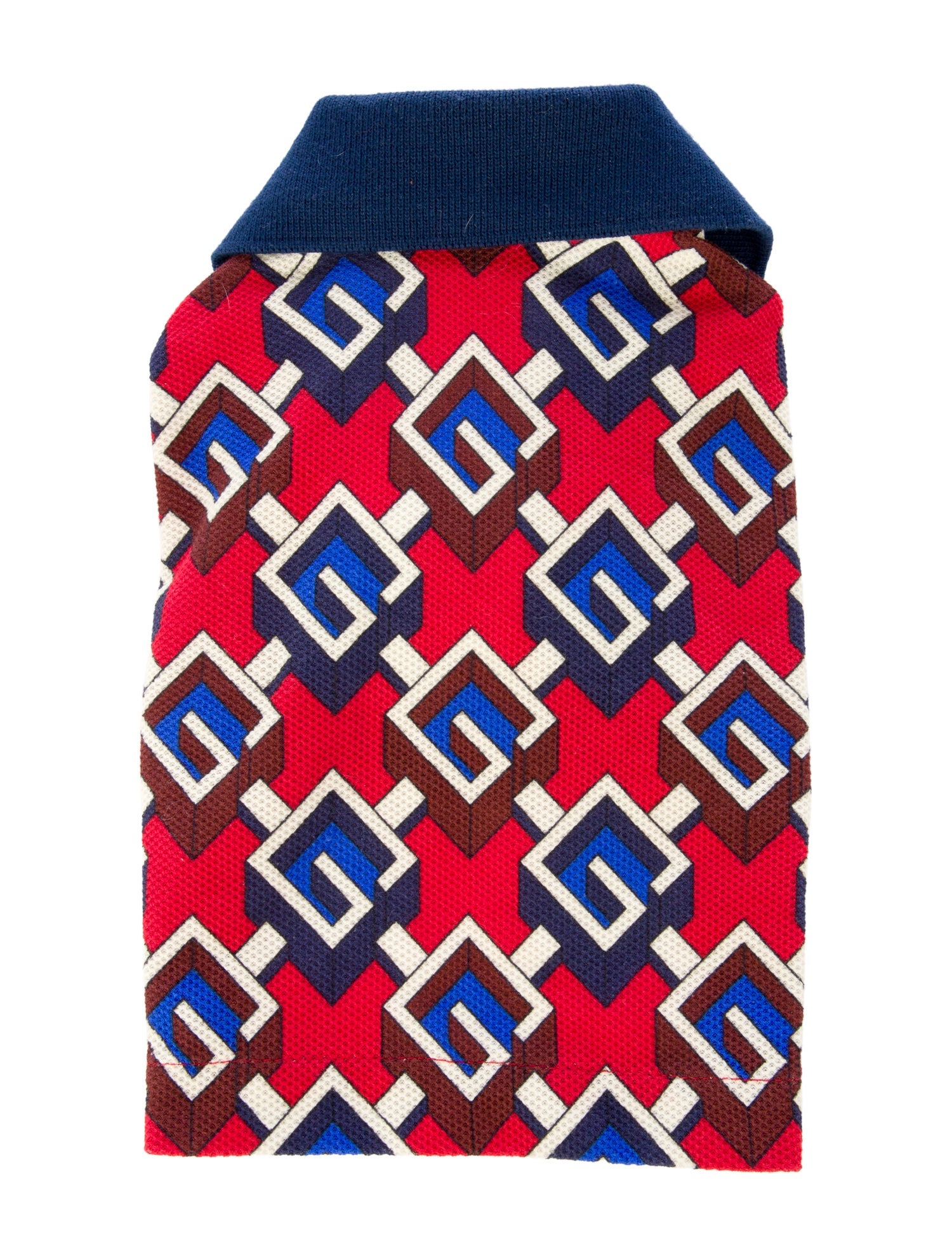 Gucci Cotton Pet Geometric G Polo Shirt