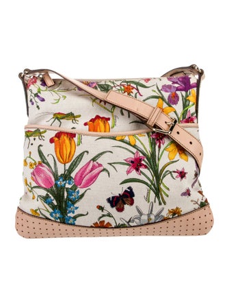 Gucci Canvas Messenger Bag