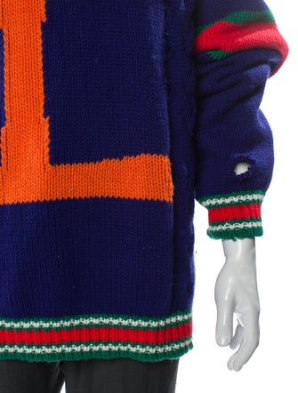 Gucci 2018 Web Accent Pullover