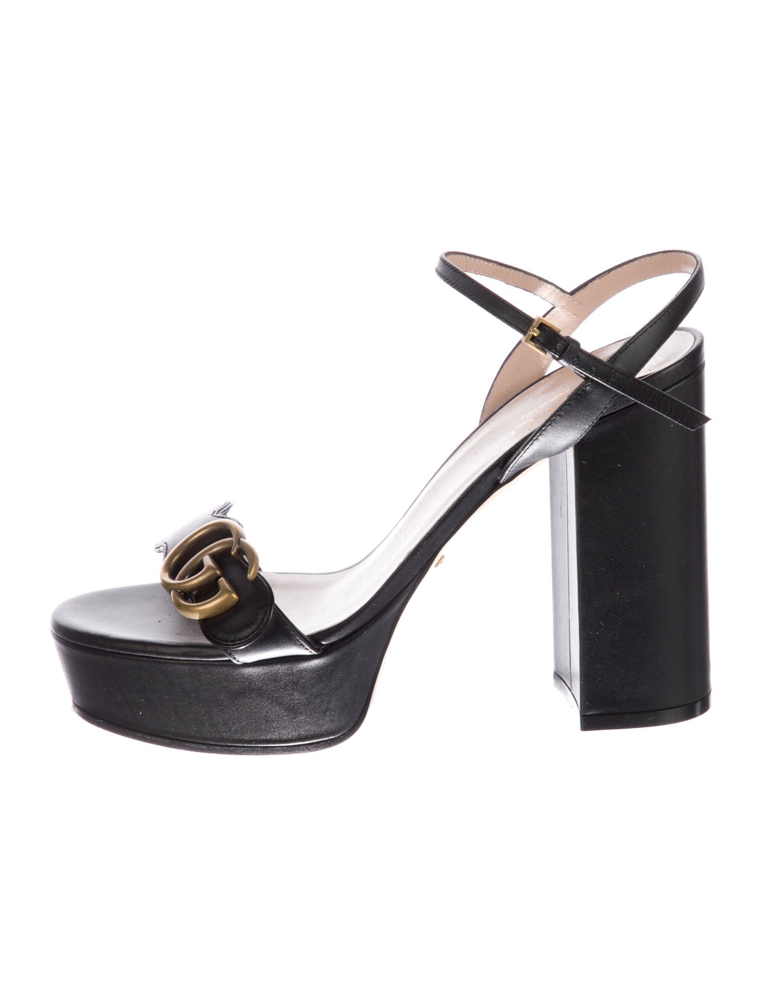 Gucci Leather Sandals