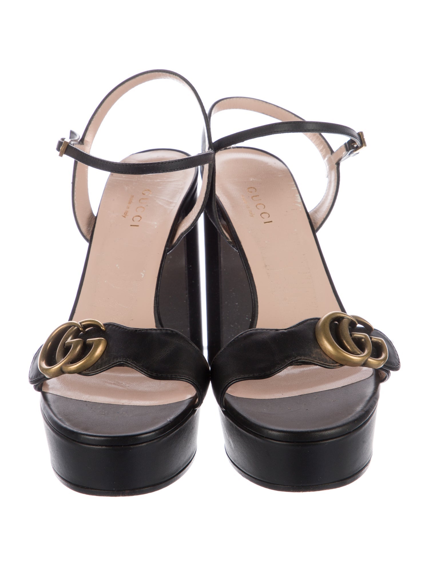 Gucci Leather Sandals