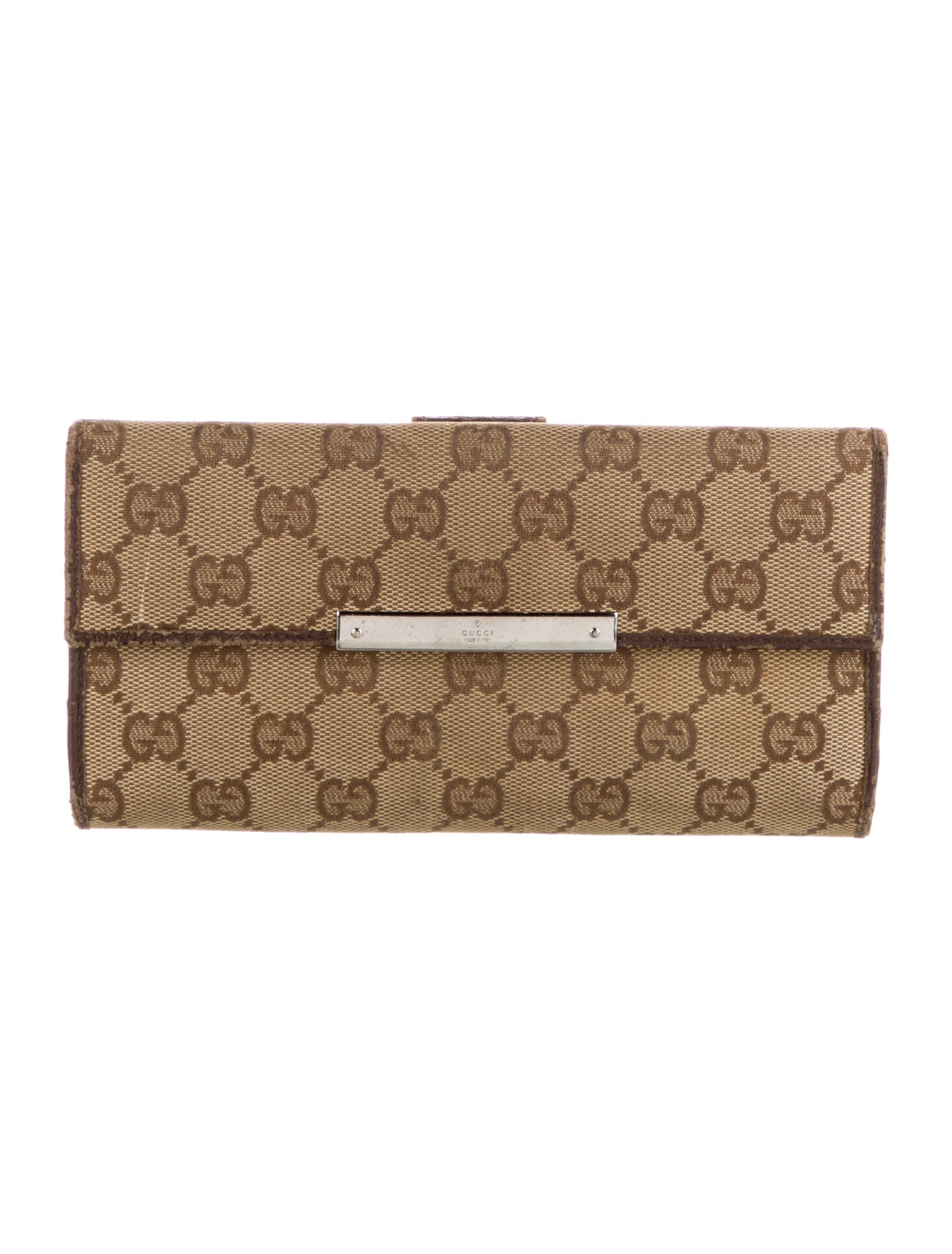Gucci GG Canvas Canvas Continental Wallet