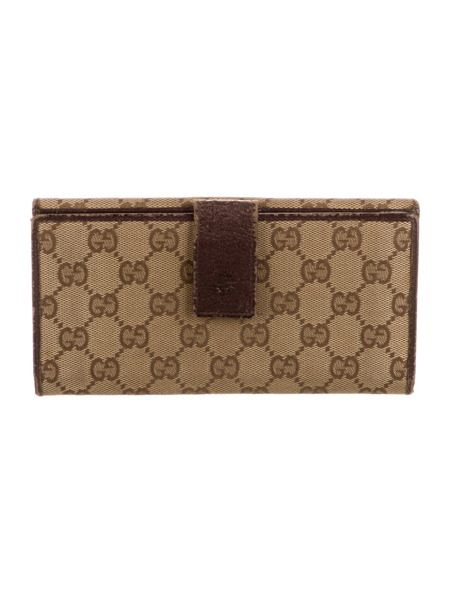 Gucci GG Canvas Canvas Continental Wallet