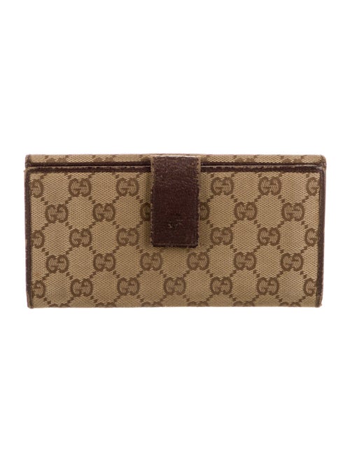 Gucci GG Canvas Canvas Continental Wallet