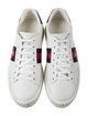 Gucci Sylvie Web Accent Leather Sneakers