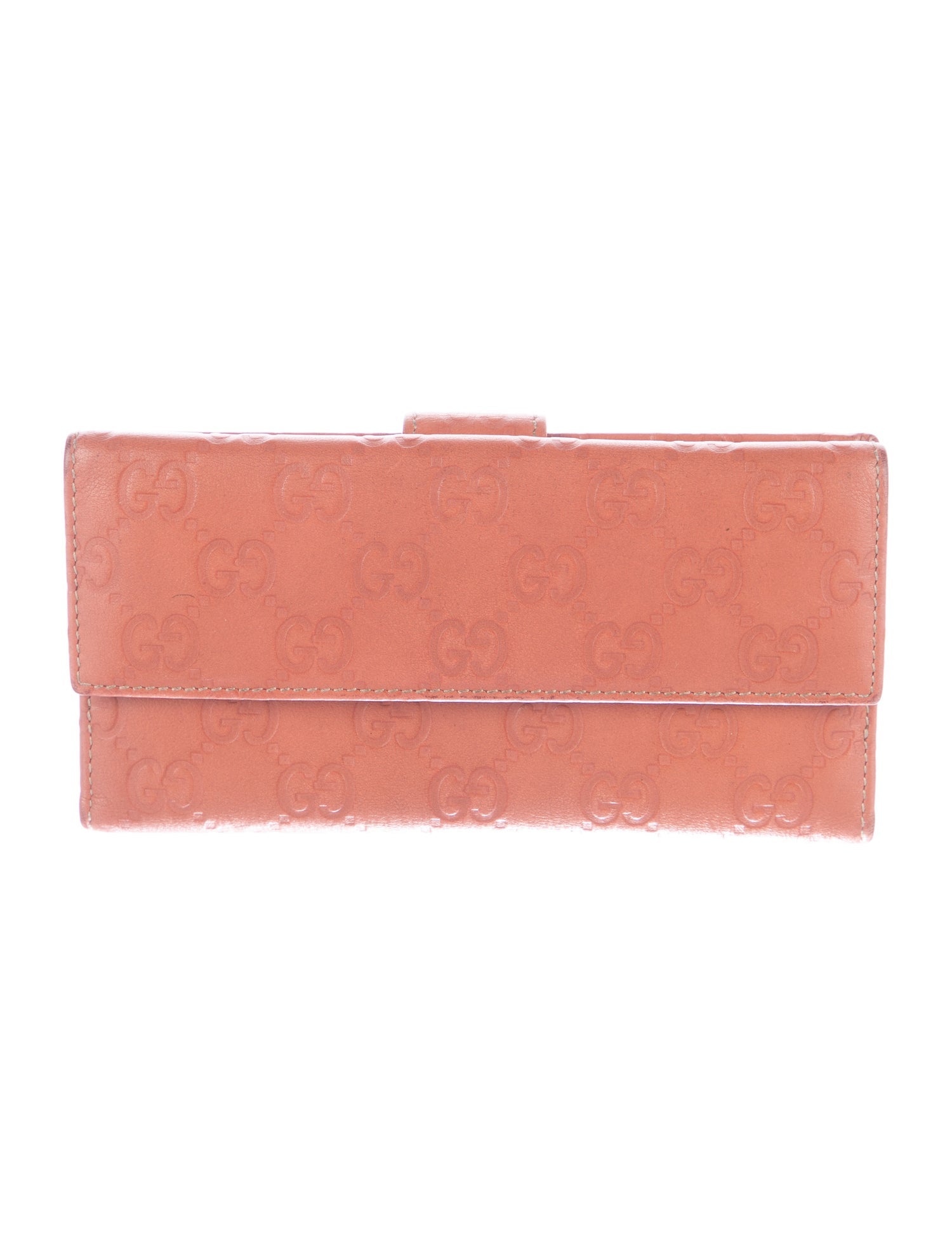 Gucci Continental Zip Wallet Interlocking G Logo Continental Wallet