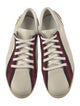 Gucci Sylvie Web Accent Leather Sneakers