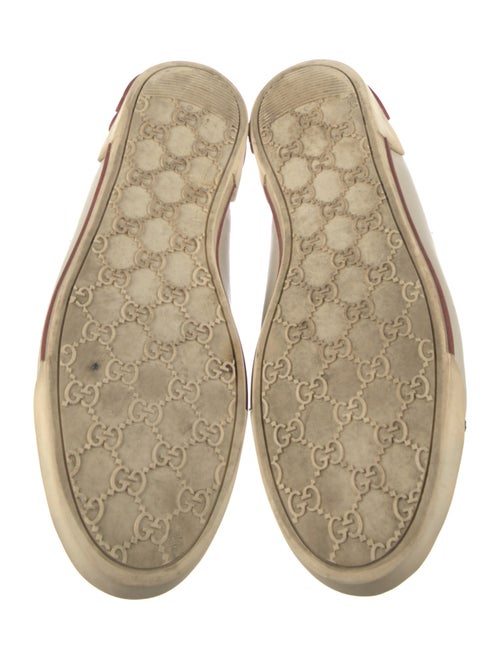 Gucci Sylvie Web Accent Leather Sneakers