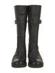 Gucci Microguccissima Pattern Leather Rain Boots