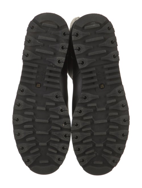 Gucci Microguccissima Pattern Leather Rain Boots