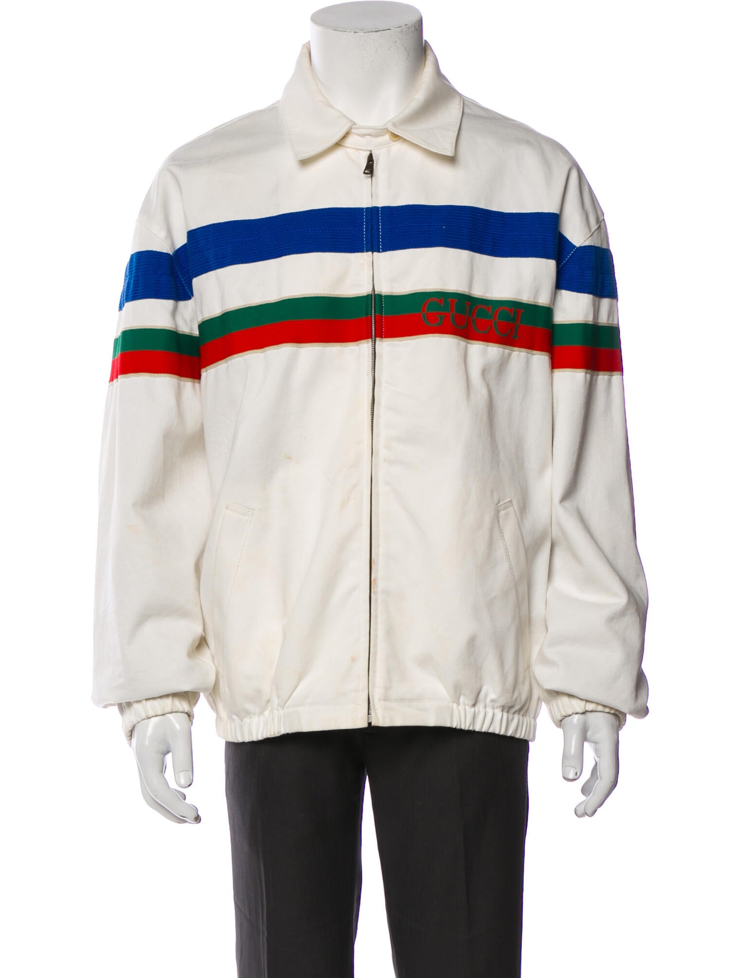 Gucci 2020 Web Accent Windbreaker