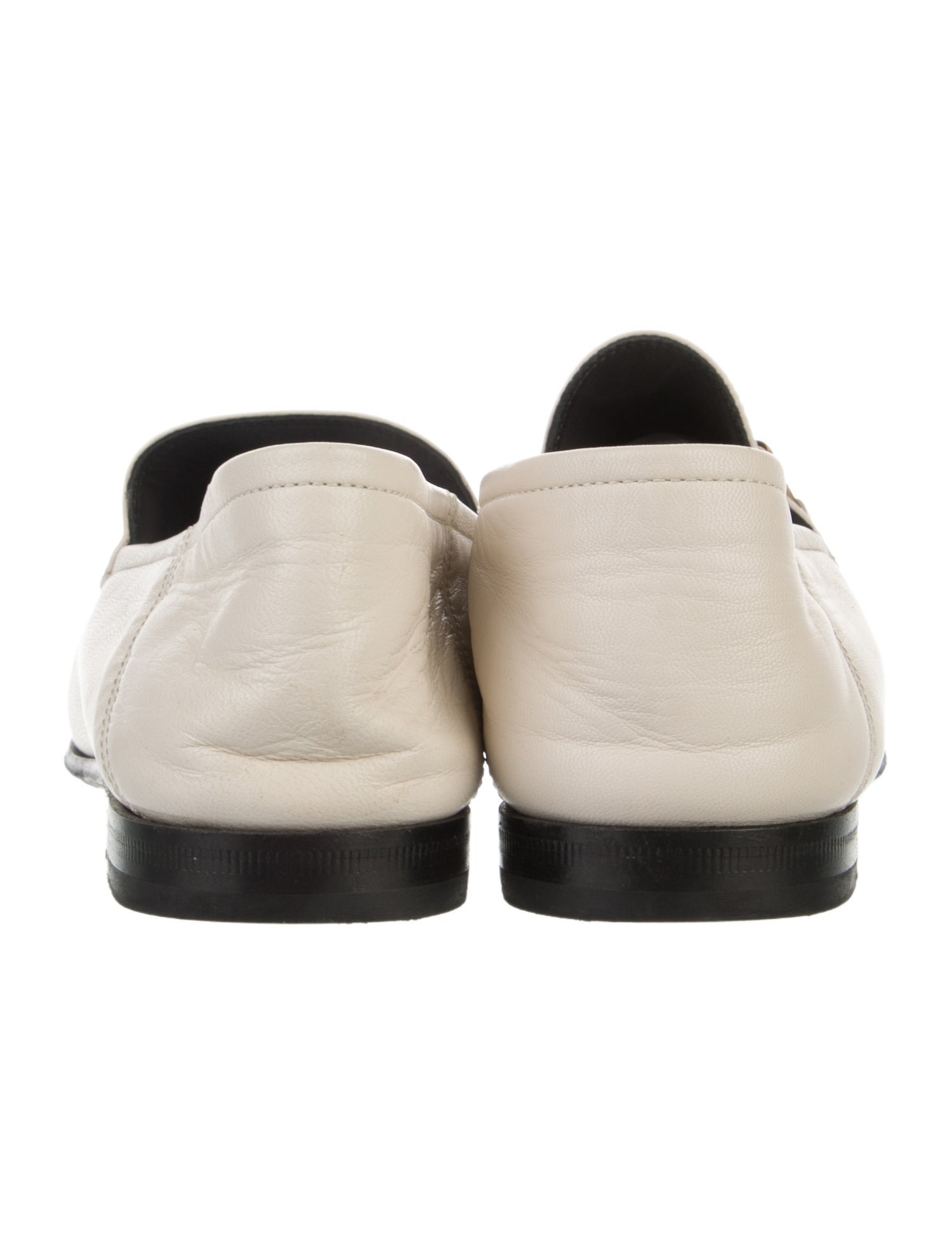 Gucci Horsebit Accent Leather Loafers