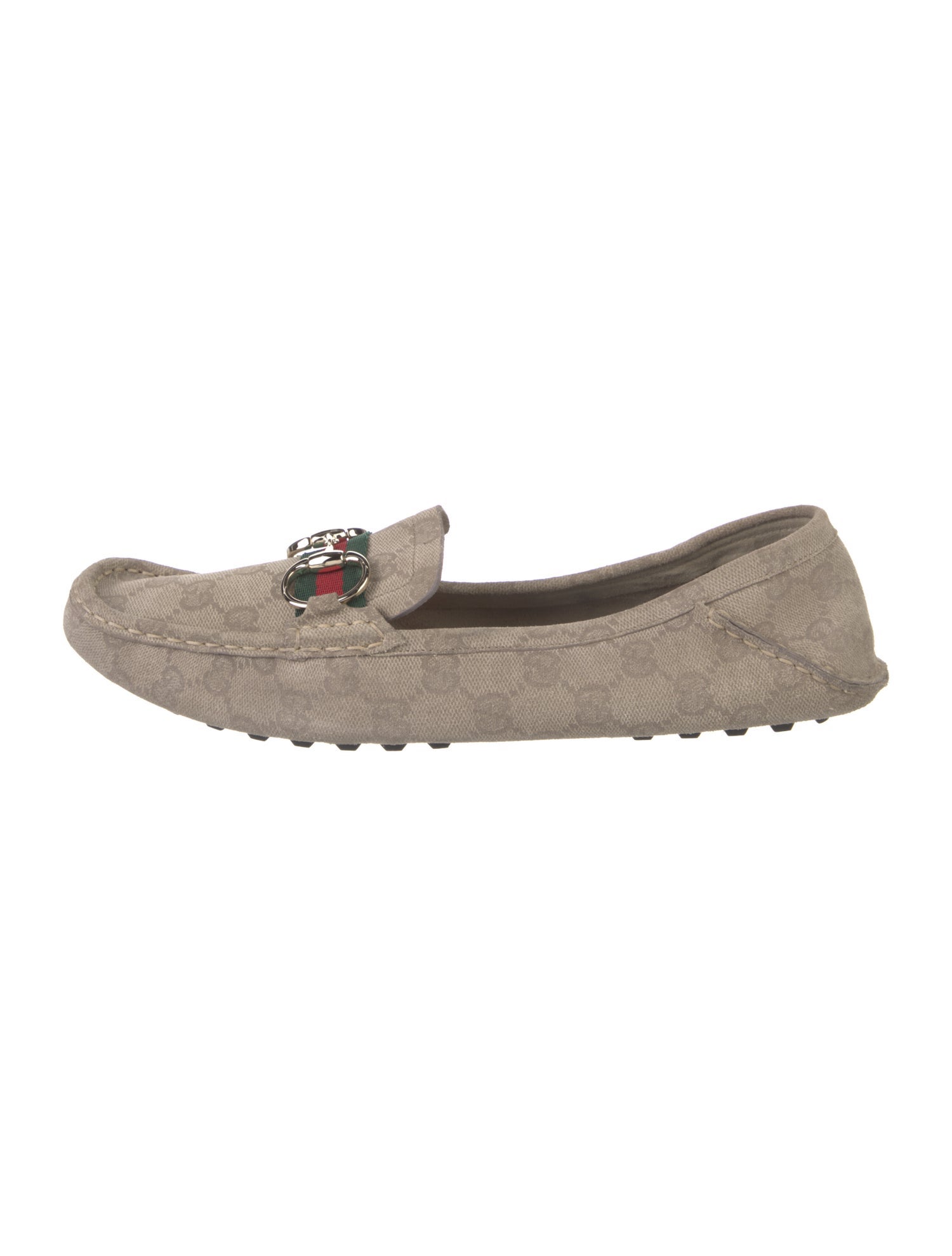 Gucci GG Canvas Canvas Loafers