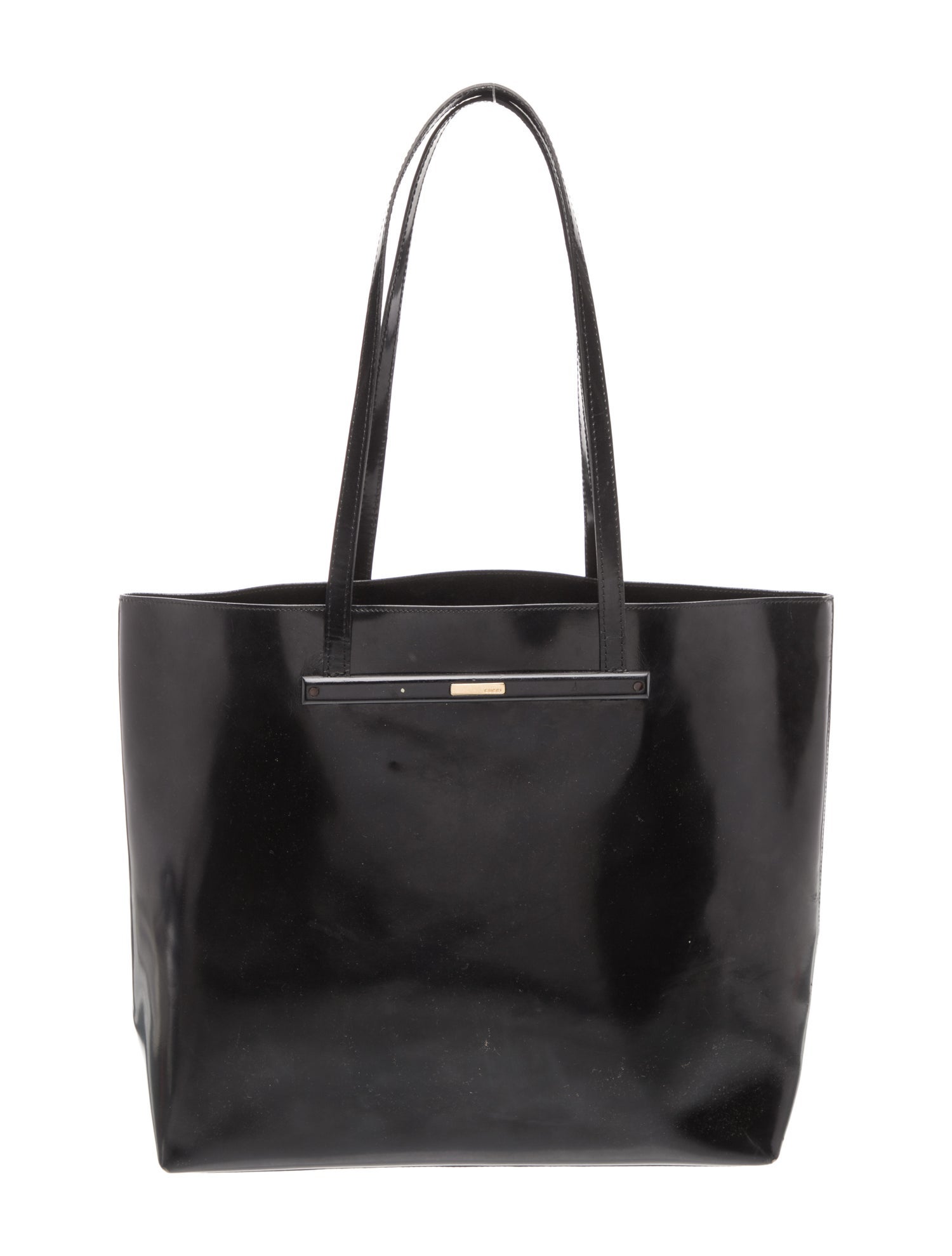Gucci Patent Leather Tote Vintage