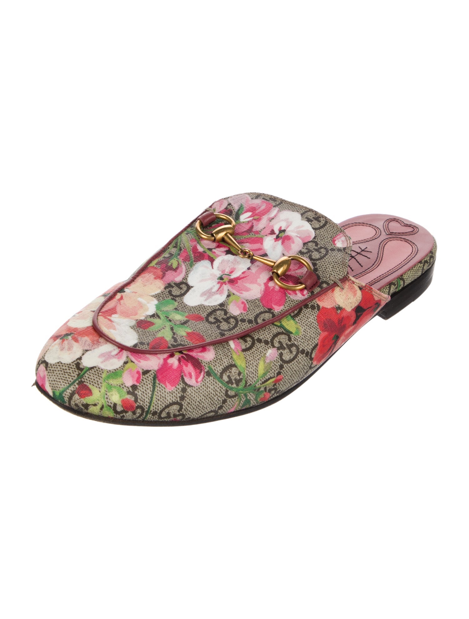 Gucci GG Supreme Mules