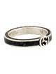 Gucci Enamel Interlocking G Thin Band