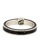 Gucci Enamel Interlocking G Thin Band
