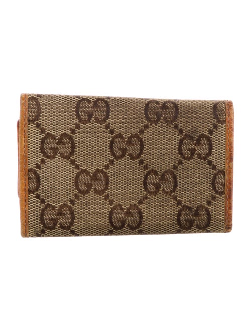 Gucci GG Canvas 6 Ring Key Holder