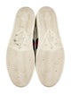 Gucci Web Accent Leather Sneakers