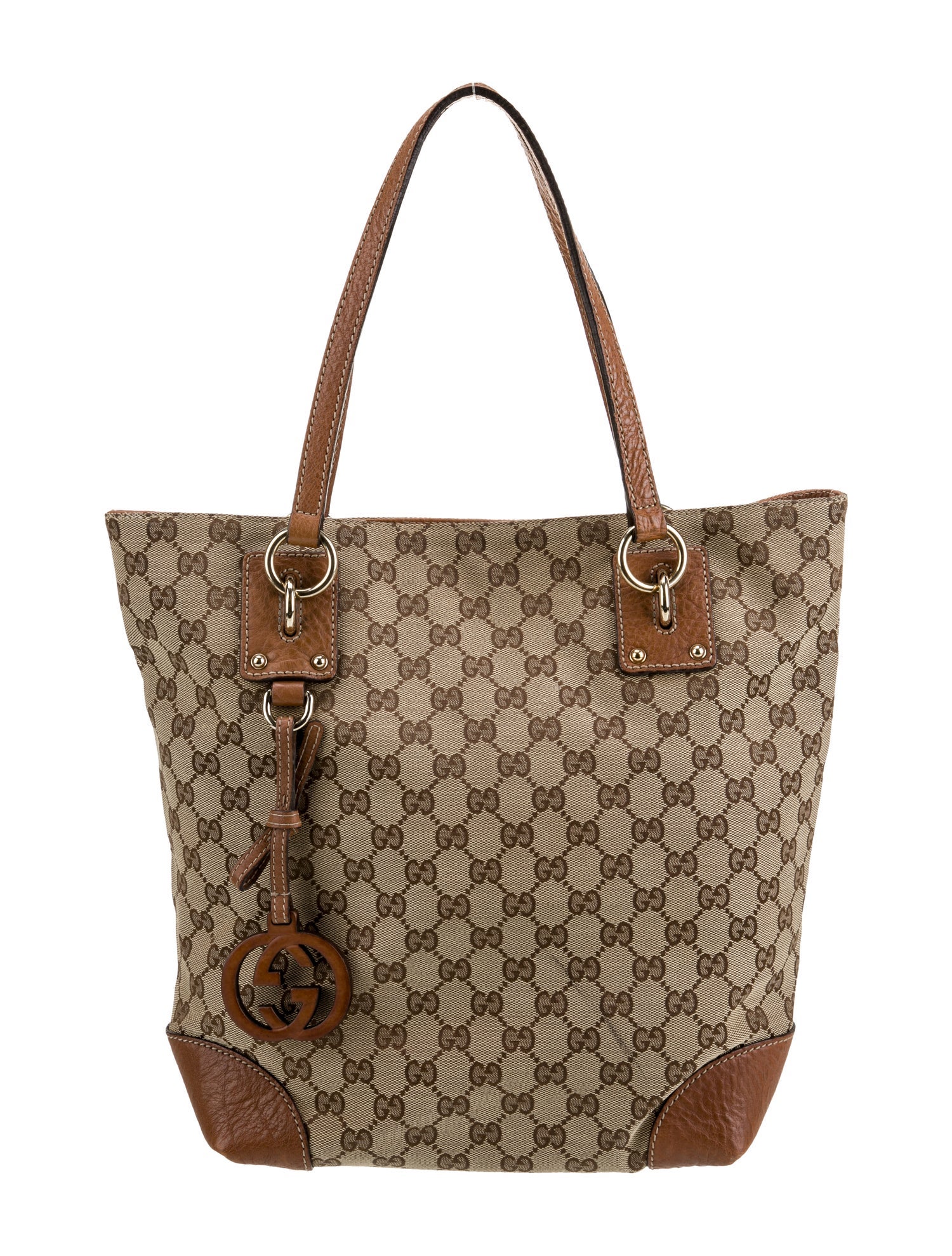 Gucci GG Canvas Charm Medium